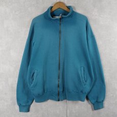 画像1: 90's L.L.Bean by RUSSELL ATHLETIC USA製 スウェットジップジャケット L (1)
