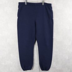 画像1: 90's RUSSELL ATHLETIC USA製 スウェットパンツ NAVY L (1)