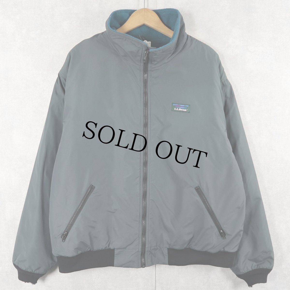 画像1: 80〜90's L.L.Bean "Warm-up Jacket" フリースライナー シェルドジャケット (1)