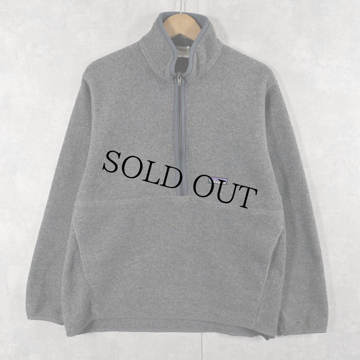 画像1: 2000's Patagonia ハーフジップ シンチラフリースプルオーバージャケット M (1)