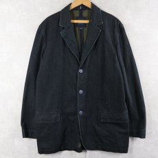 画像1: GAP デニムテーラードジャケット L (1)