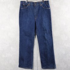 画像4: 80's Levi's 517 USA製 オレンジタブ ブーツカットデニムパンツ W37 (4)