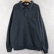 画像1: 90's R HEROES INC USA製 ポケット付きスウェット BLACK XL (1)
