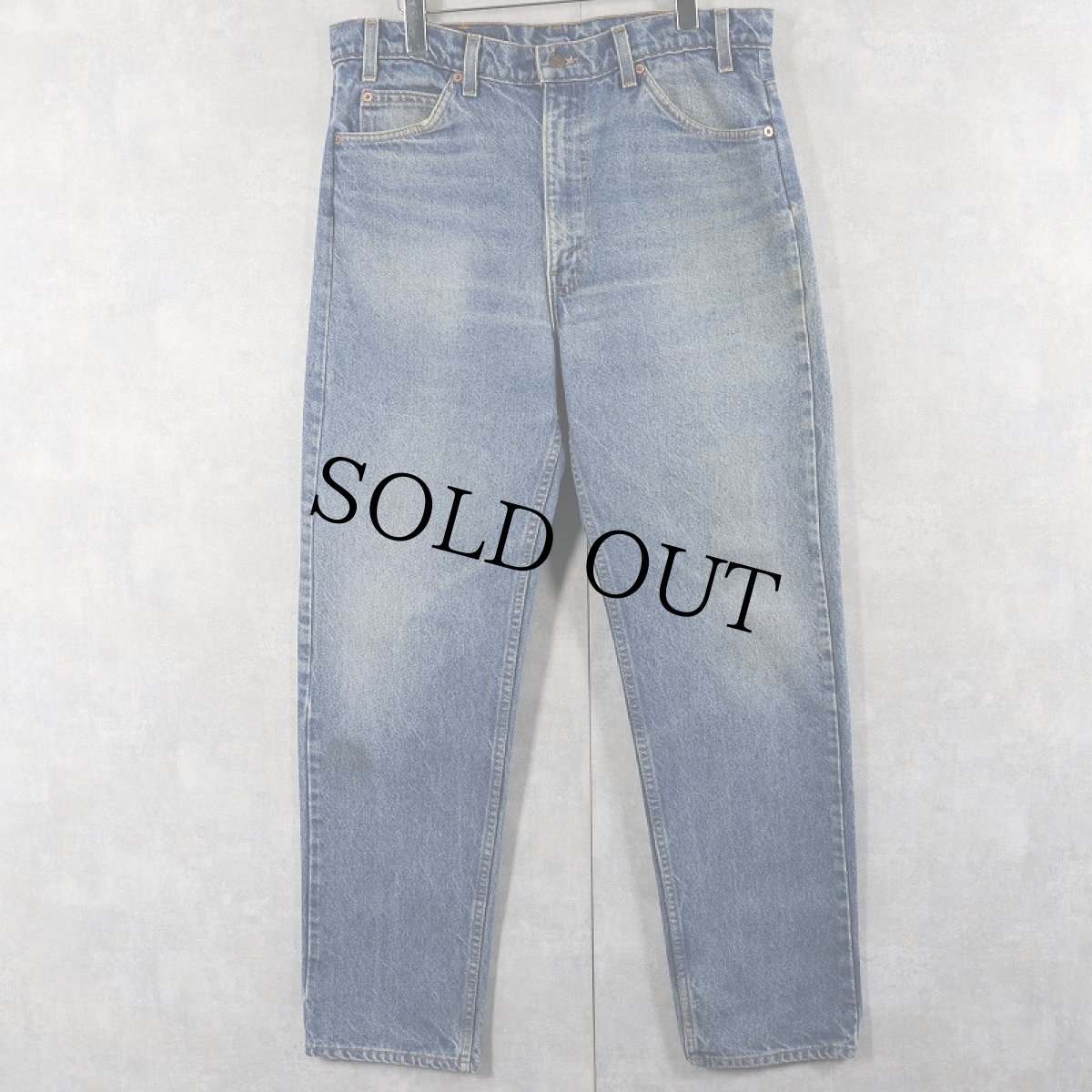 画像2: 80?90's Levi's 505 USA製 オレンジタブ デニムパンツ W35 (2)