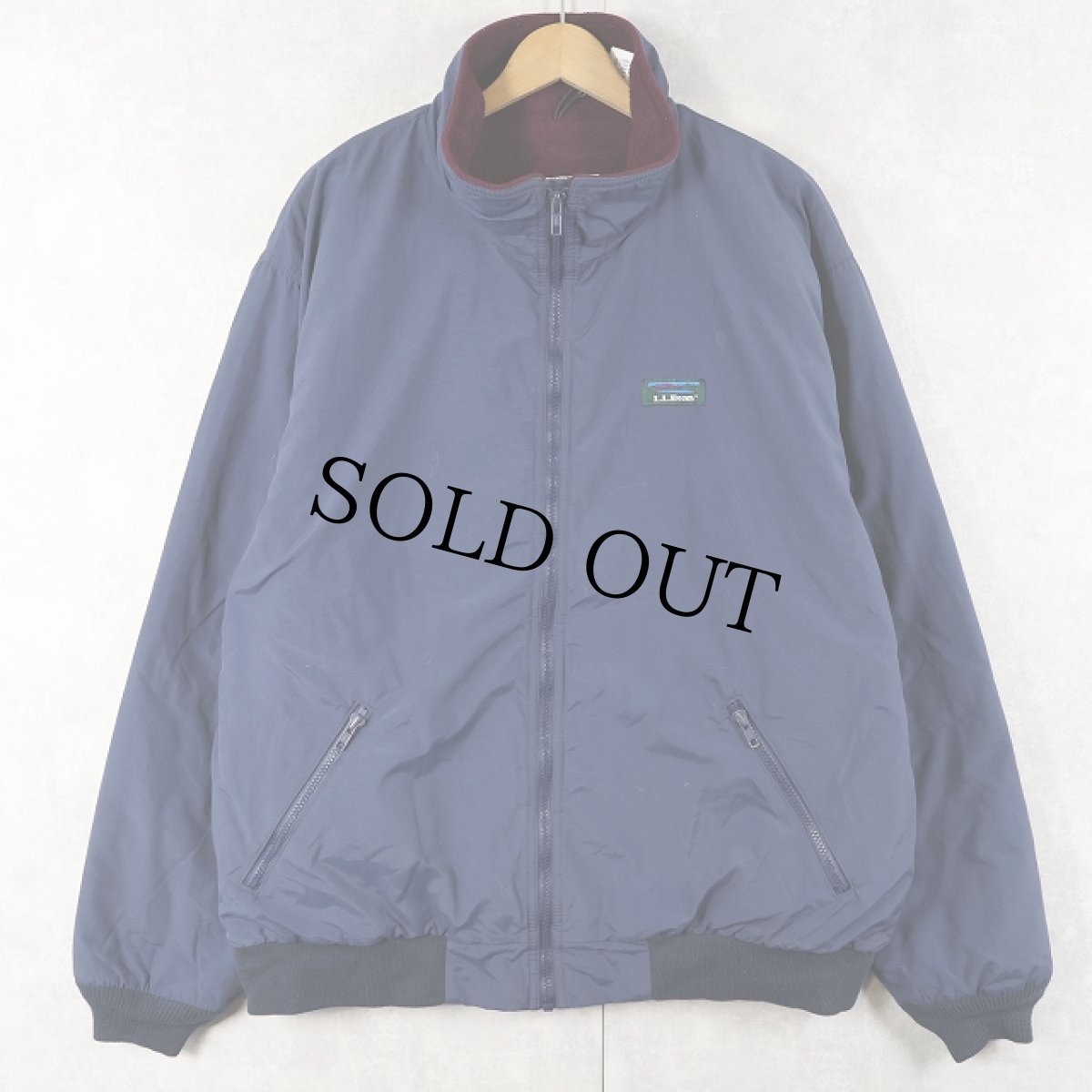 画像1: 80〜90's L.L.Bean "Warm-up Jacket" フリースライナー シェルドジャケット (1)