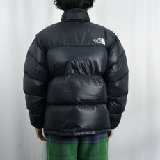 画像4: 90's THE NORTH FACE NUPTSE ダウンジャケット BLACK L (4)