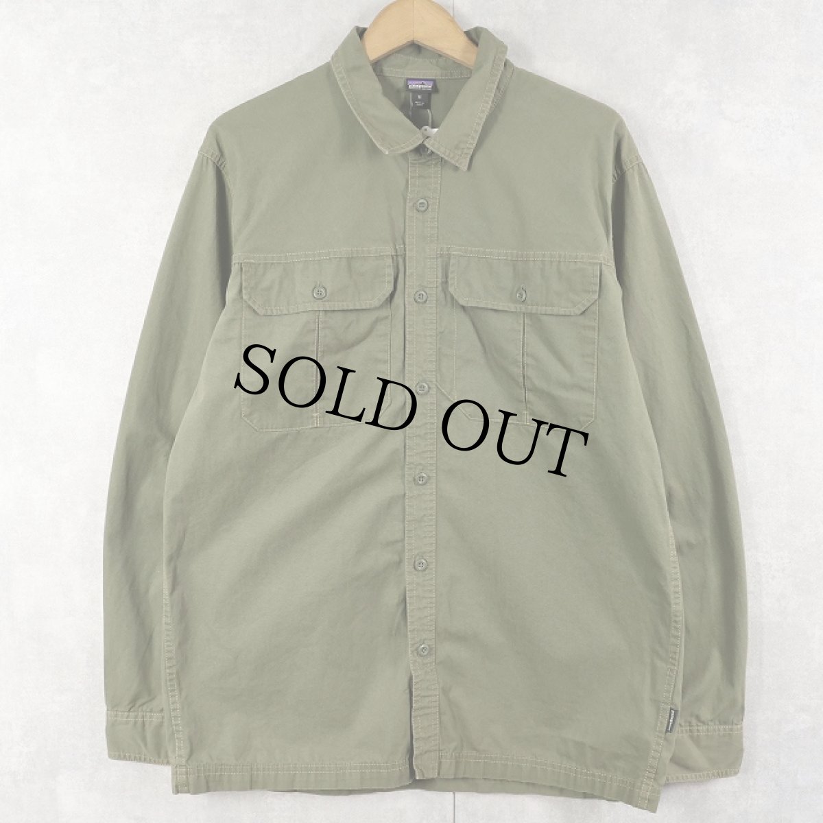 画像1: 2015AW Patagonia ORGANIC COTTON コットンフィールドシャツ M (1)
