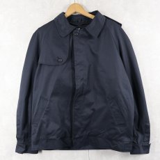 画像1: 90's Burberrys' ウールライナー付き コットン×ポリエステルジャケット NAVY SIZE44 (1)