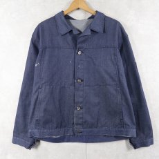 画像1: 60〜70's VETRA FRANCE製 デニムカバーオール (1)