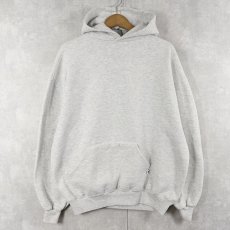 画像1: 90's RUSSELL ATHLETIC USA製 無地スウェットフーディー XL (1)