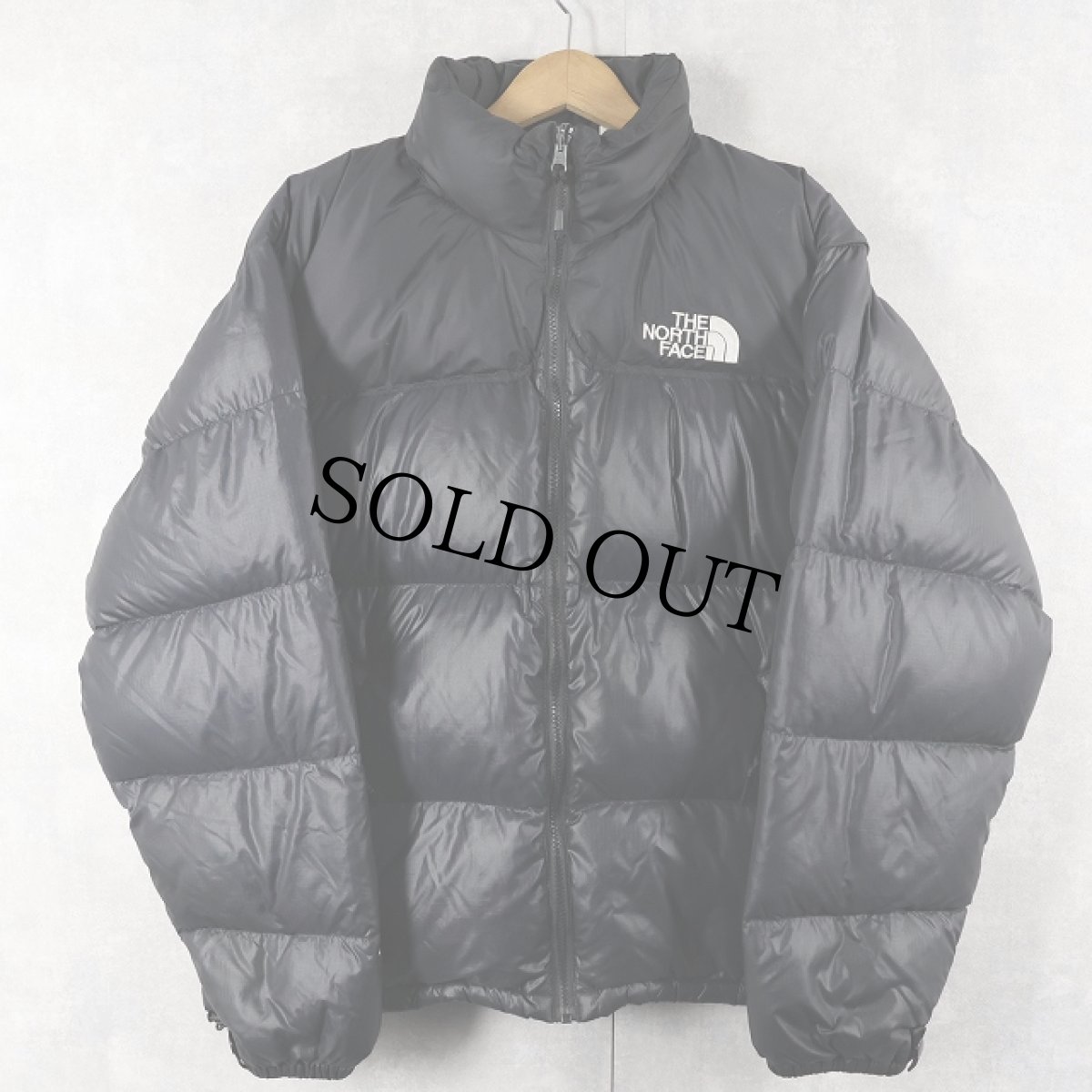 画像2: 90's THE NORTH FACE NUPTSE ダウンジャケット BLACK L (2)