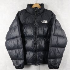 画像2: 90's THE NORTH FACE NUPTSE ダウンジャケット BLACK L (2)