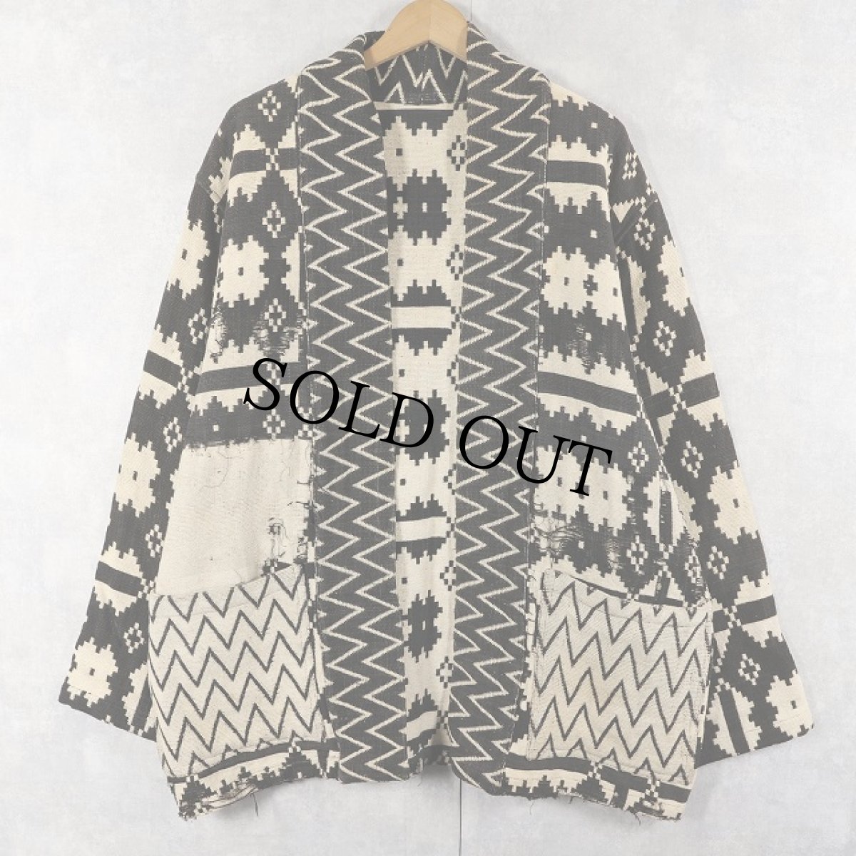 画像1: ネイティブ柄 ゴブラン織りジャケット (1)