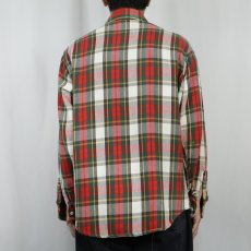 画像3: 70's JCPenney BIGMAC チェック柄 ヘビーネルシャツ M (3)