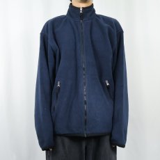 画像2: GAP フリースジャケット NAVY L (2)