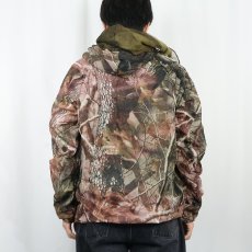 画像3: Bug Tamer USA製 リアルツリーカモ柄 メッシュジップパーカー M (3)