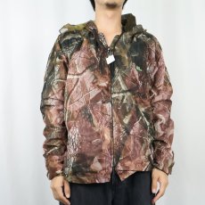 画像2: Bug Tamer USA製 リアルツリーカモ柄 メッシュジップパーカー M (2)