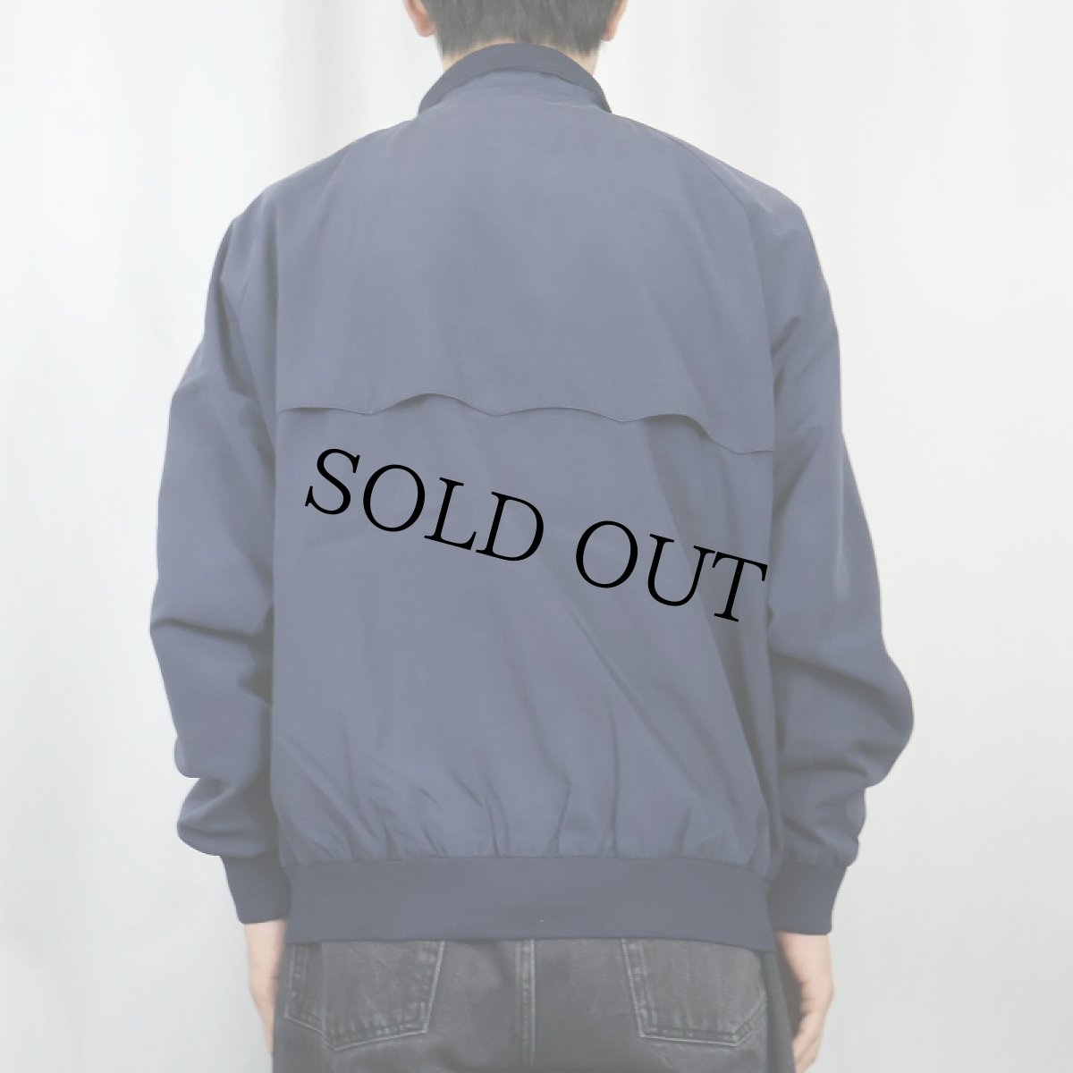 画像3: 80's IZOD LACOSTE コットン×ポリエステル スイングトップ NAVY L (3)