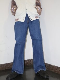 画像1: 90's Levi's 517 USA製 オレンジタブ ブーツカットデニムパンツ W36 (1)