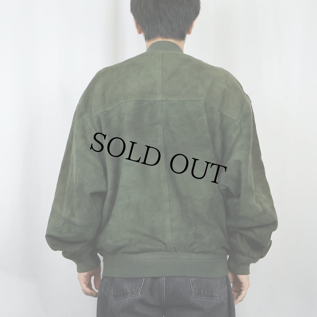 画像3: スエードレザージャケット SIZE50 (3)