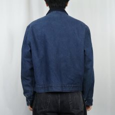画像3: 70's Sears WORK LEISURE ブランケットライナー デニムカバーオール L (3)
