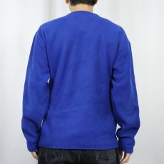 画像3: GAP Vネック フリースプルオーバー M (3)