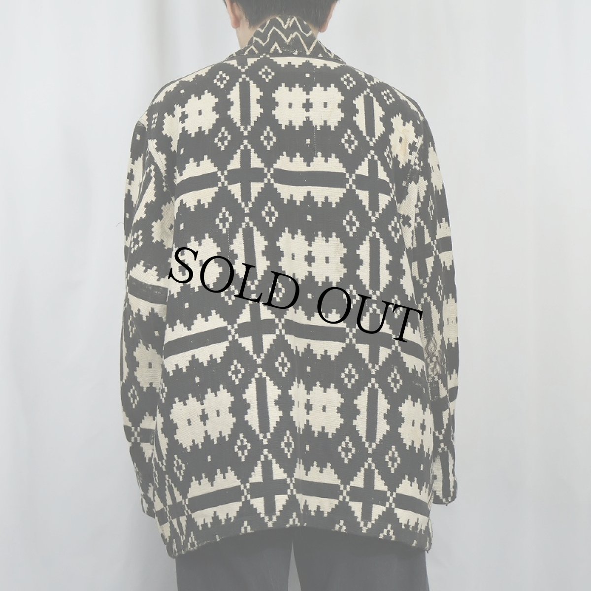 画像3: ネイティブ柄 ゴブラン織りジャケット (3)