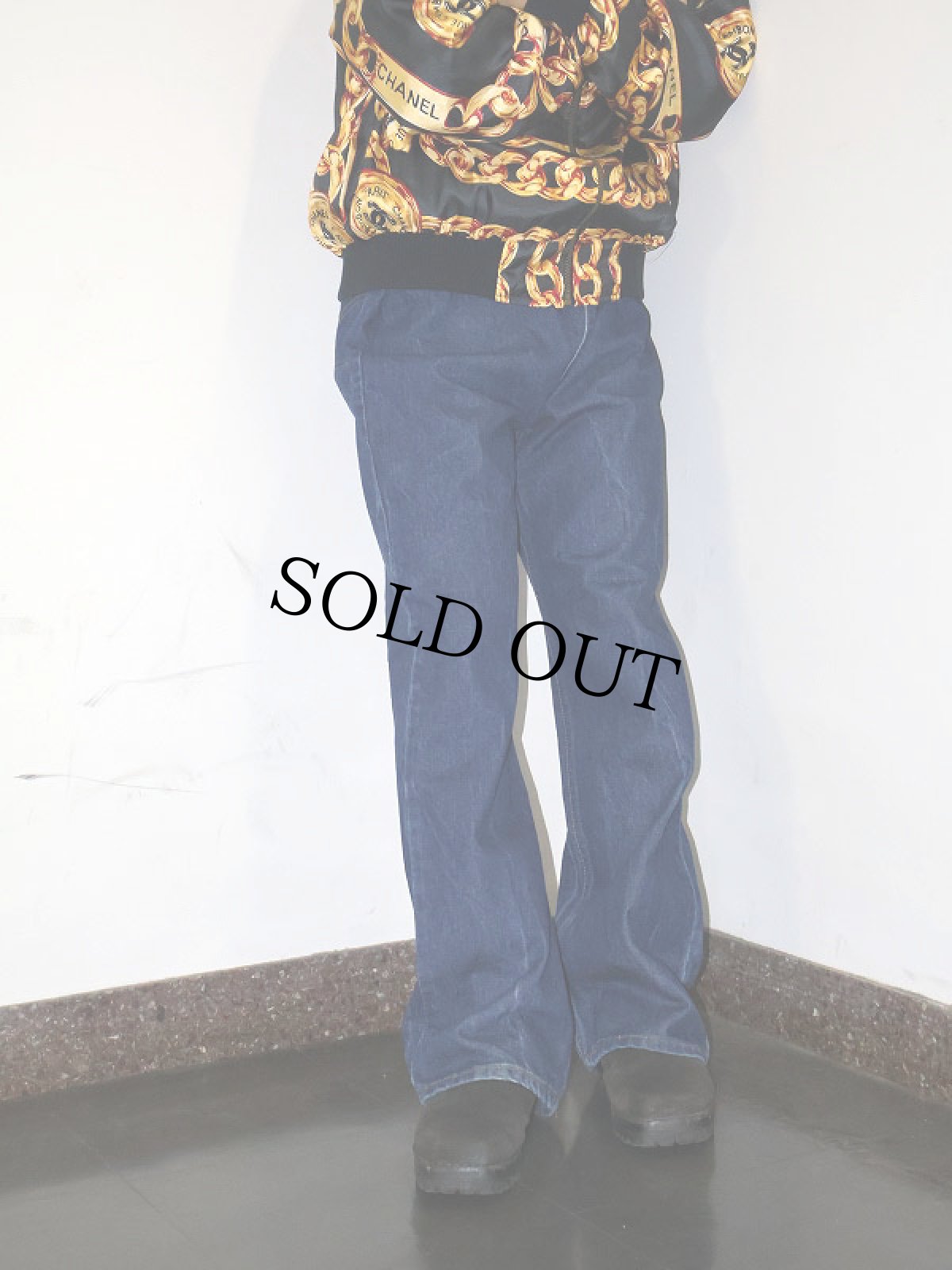 画像2: 80's Levi's 517 USA製 オレンジタブ ブーツカットデニムパンツ W37 (2)