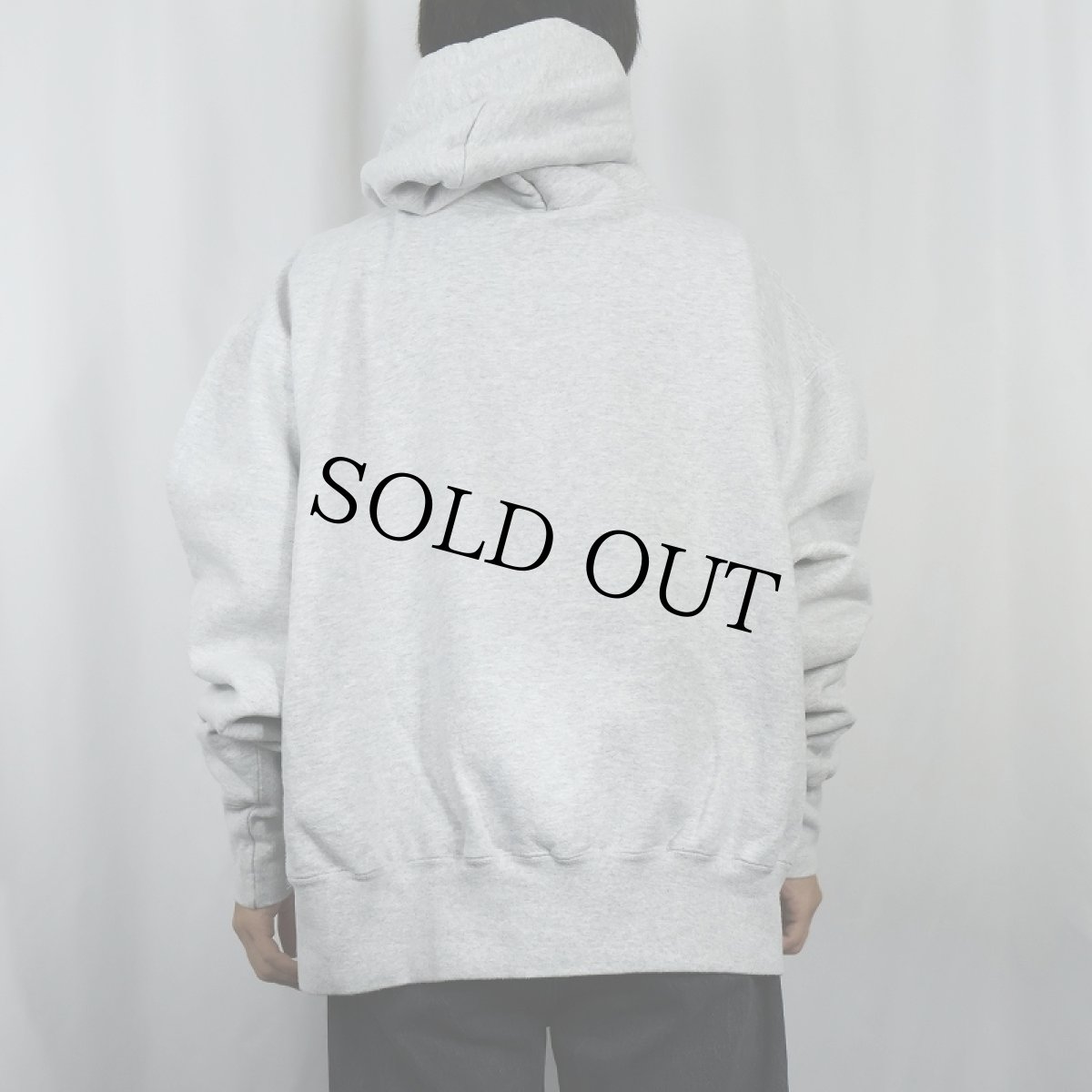 画像3: 90's The Game REVERSE WEAVE TYPE USA製 "NAVY" プリントスウェットフーディー 3X (3)