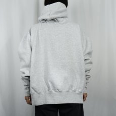 画像3: 90's The Game REVERSE WEAVE TYPE USA製 "NAVY" プリントスウェットフーディー 3X (3)