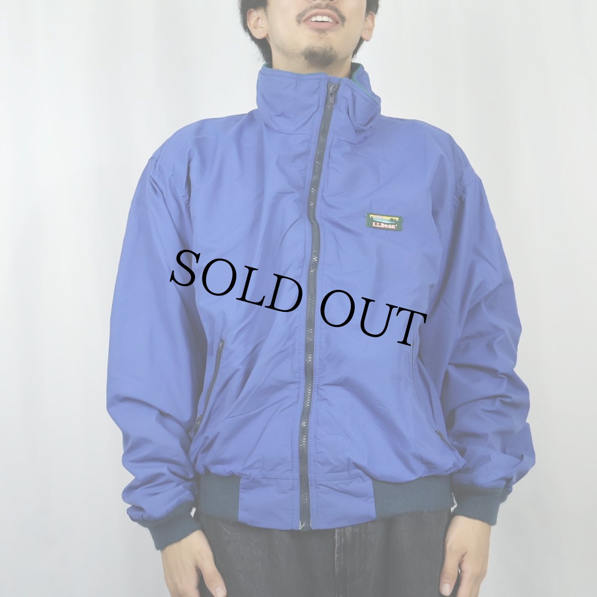 画像2: 80〜90's L.L.Bean フリースライナー シェルドジャケット (2)
