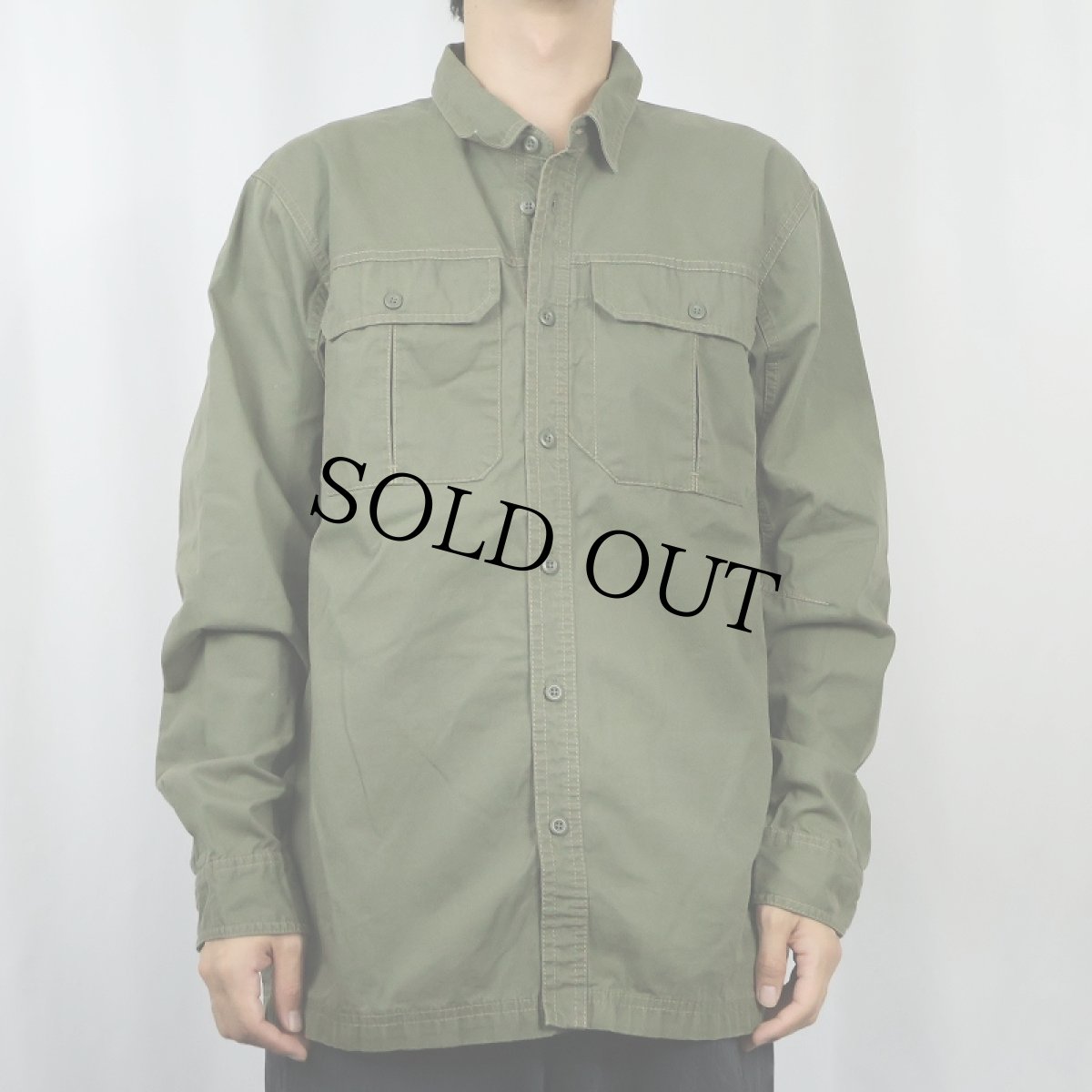 画像2: 2015AW Patagonia ORGANIC COTTON コットンフィールドシャツ M (2)