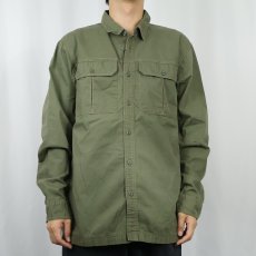 画像2: 2015AW Patagonia ORGANIC COTTON コットンフィールドシャツ M (2)