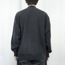 画像3: 【お客様HOLD中】Champion REVERSE WEAVE "DEPAUW" プリントスウェット BLACK M (3)