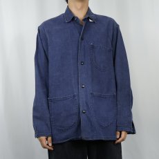 画像2: 〜80's BIG B BROTHERHOOD CANADA製 フルスナップ コットンカバーオール (2)