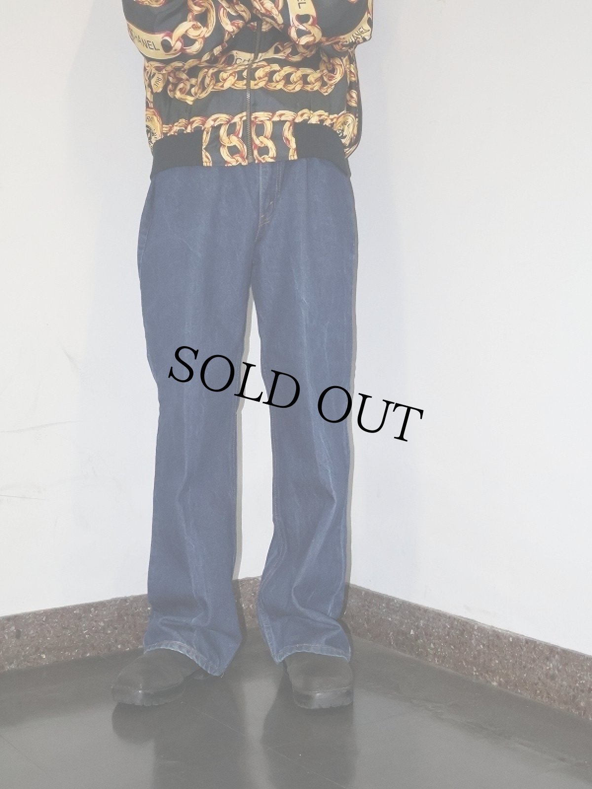 画像3: 80's Levi's 517 USA製 オレンジタブ ブーツカットデニムパンツ W37 (3)