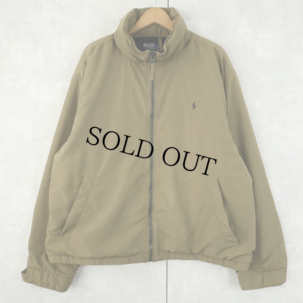 画像1: POLO Ralph Lauren フリースライナー ポリエステルジャケット XXL (1)