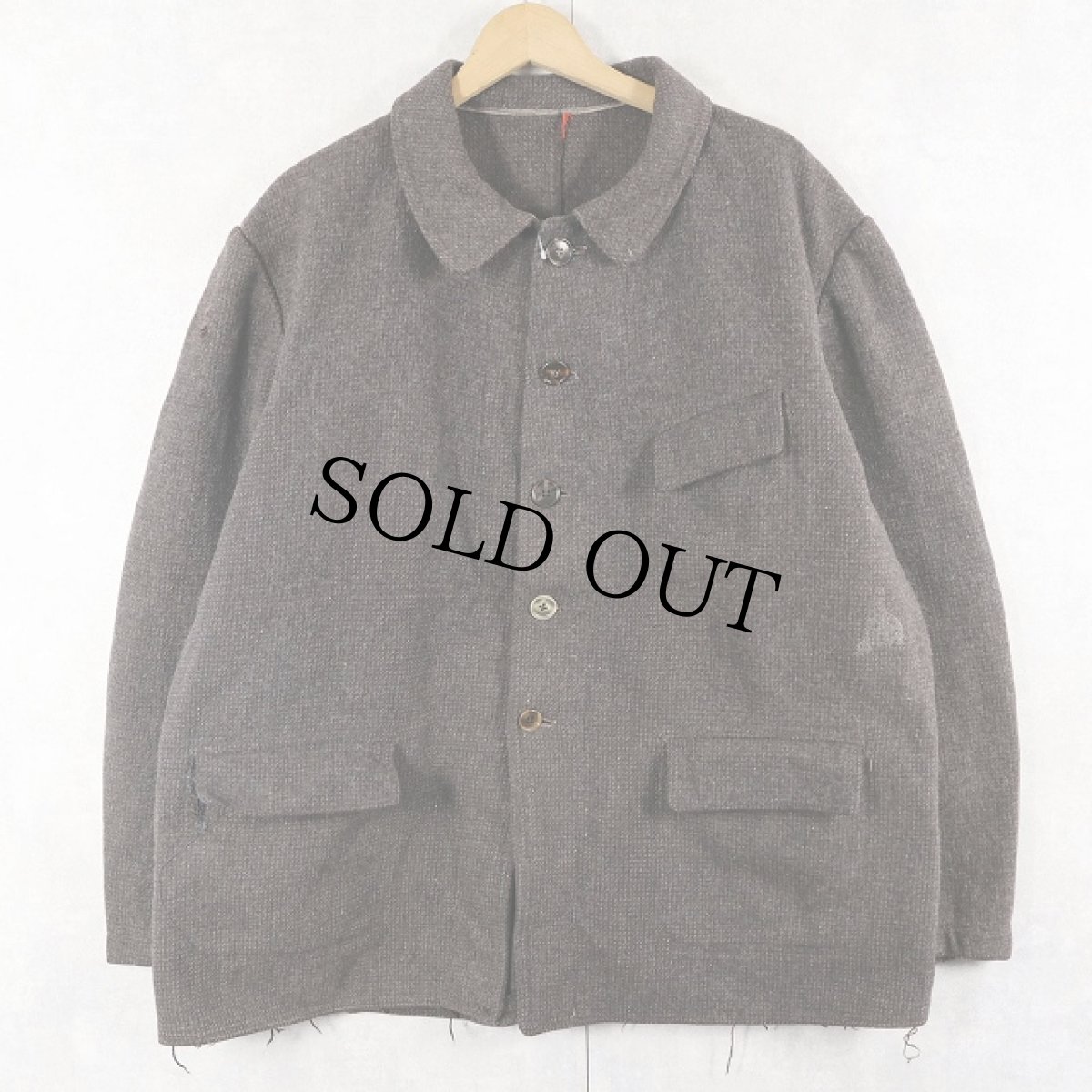 画像1: 50's Pacal FRENCH ウールファーマーズジャケット (1)