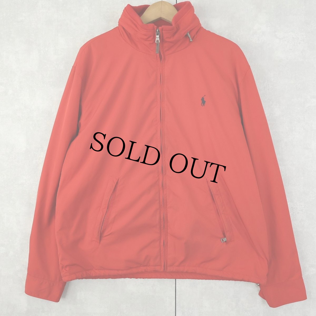 画像1: POLO Ralph Lauren フリースライナー ポリエステルジャケット L (1)