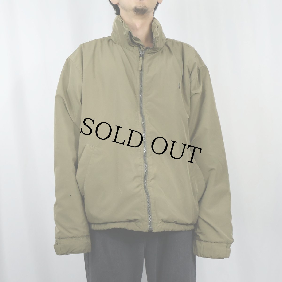 画像2: POLO Ralph Lauren フリースライナー ポリエステルジャケット XXL (2)