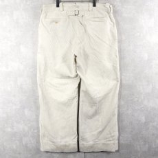 画像4: POLO Ralph Lauren シンチバック付き 太畝 コーデュロイパンツ W38 (4)
