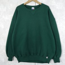 画像1: 90's RUSSELL ATHLETIC USA製 前V 無地スウェット XXL (1)