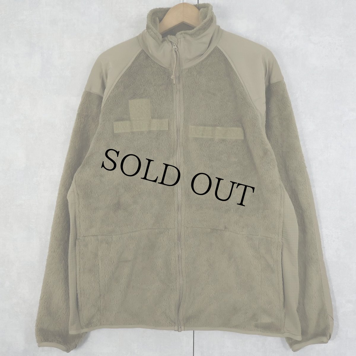 画像1: U.S.MILITARY ECWCS GEN3 Cold Weather コヨーテフリースジャケット MEDIUM-LONG  (1)
