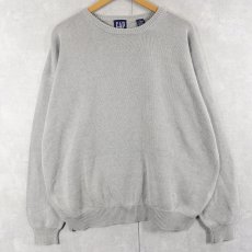画像1: 90's GAP コットンニットセーター XL (1)