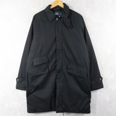 画像3: POLO Ralph Lauren チンスト付き ダウンコート BLACK M (3)