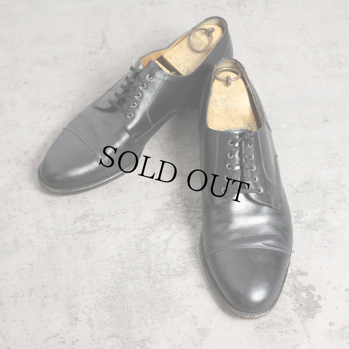 画像1: Salvatore Ferragamo ITALY製 ストレートチップ レザーシューズ 29.5cm (1)