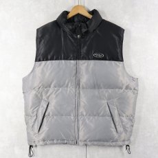 画像1: 90's Eddie Bauer EBTEK 2トーン グースダウンベスト L (1)