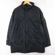 画像2: POLO Ralph Lauren “M-65 TYPE” コットンナイロン フィールドジャケット BLACK XL (2)