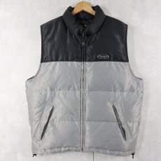 画像1: 90's Eddie Bauer EBTEK 2トーン グースダウンベスト M (1)