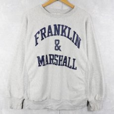 画像1: Champion REVERSE WEAVE "FRANKLIN & MARSHALL" プリントスウェット  (1)